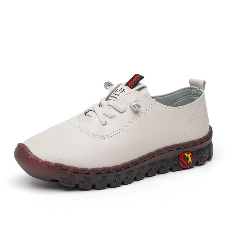 Comfortable Orthopaedic Women’s Slip-Ons – Elena-White-4-State of Style