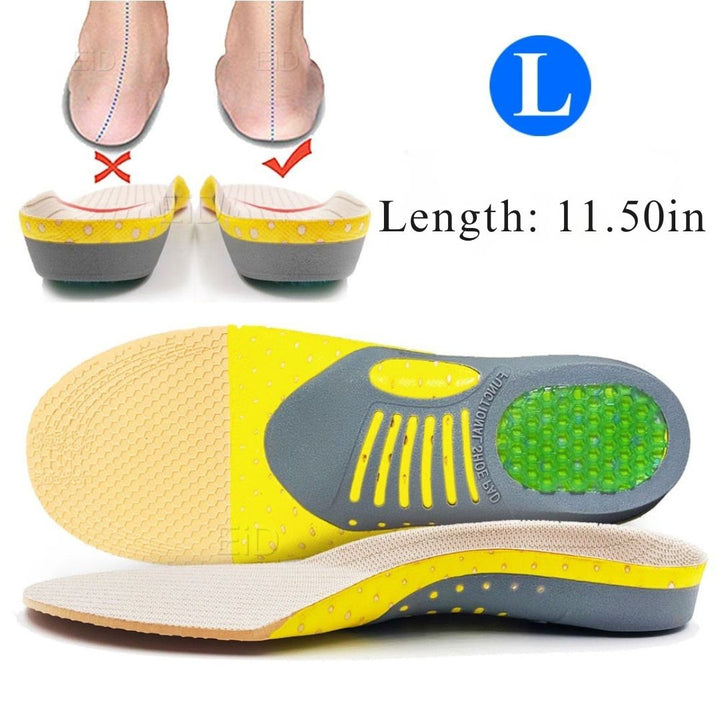 Comfortable Orthopedic Insoles for Flat Feet - FlexiArch-S-1 pair-State of Style