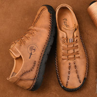 Comfortable Orthopedic Men's Sneakers - Max-Brown-5.5-State of Style