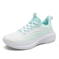Comfortable Orthopedic Sneakers - AeroStride-4.5 (Women)-White-Green-State of Style