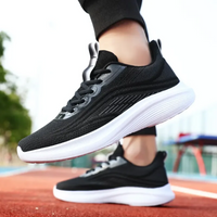 Comfortable Orthopedic Sneakers - AeroStride-4.5 (Women)-White-Grey-State of Style