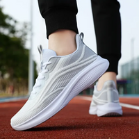 Comfortable Orthopedic Sneakers - AeroStride-4.5 (Women)-White-Grey-State of Style