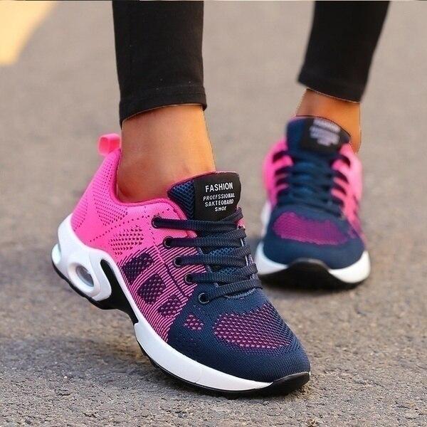 Comfortable Orthopedic Sneakers - Nova-Pink/Blue-3.0-State of Style