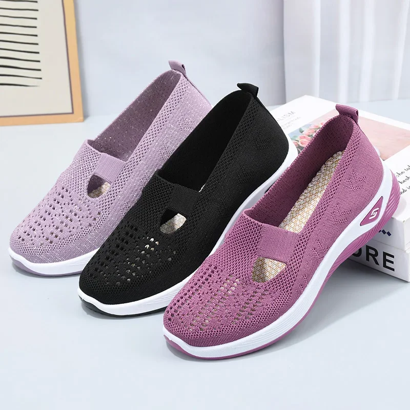 Comfortable orthopedic summer shoes with cushioning – Tessa-Black-3.5-State of Style