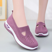 Comfortable orthopedic summer shoes with cushioning – Tessa-Purple-3.5-State of Style