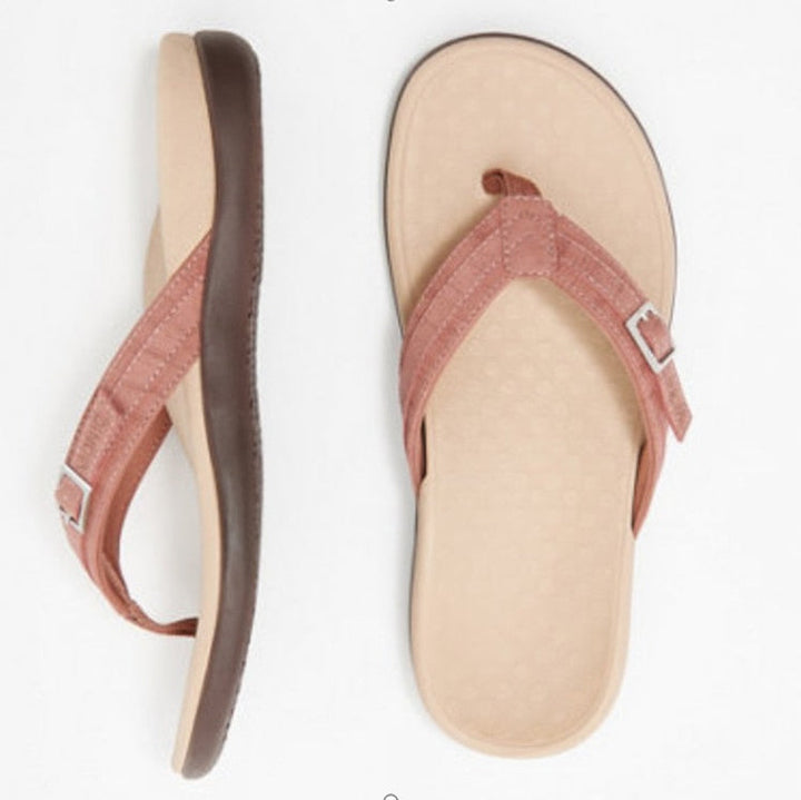 Comfortable orthopedic toe sandals for women - OrthoSummer-Peach-3-State of Style