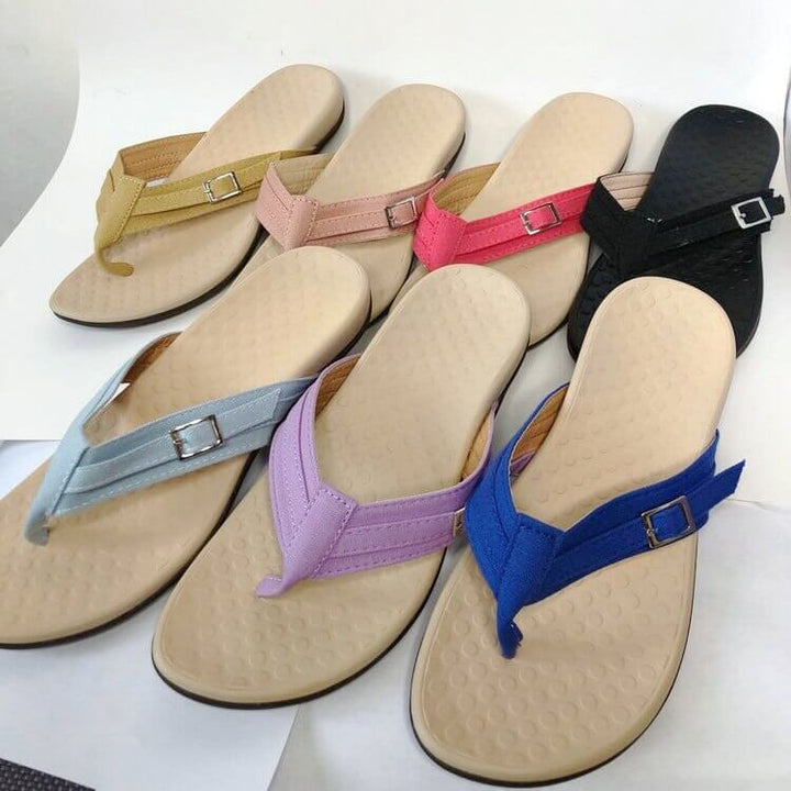 Comfortable orthopedic toe sandals for women - OrthoSummer-Pink-3-State of Style