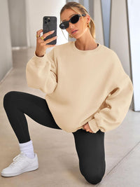 Comfortable Oversized Women's Sweater - Ella-Apricot-S-State of Style