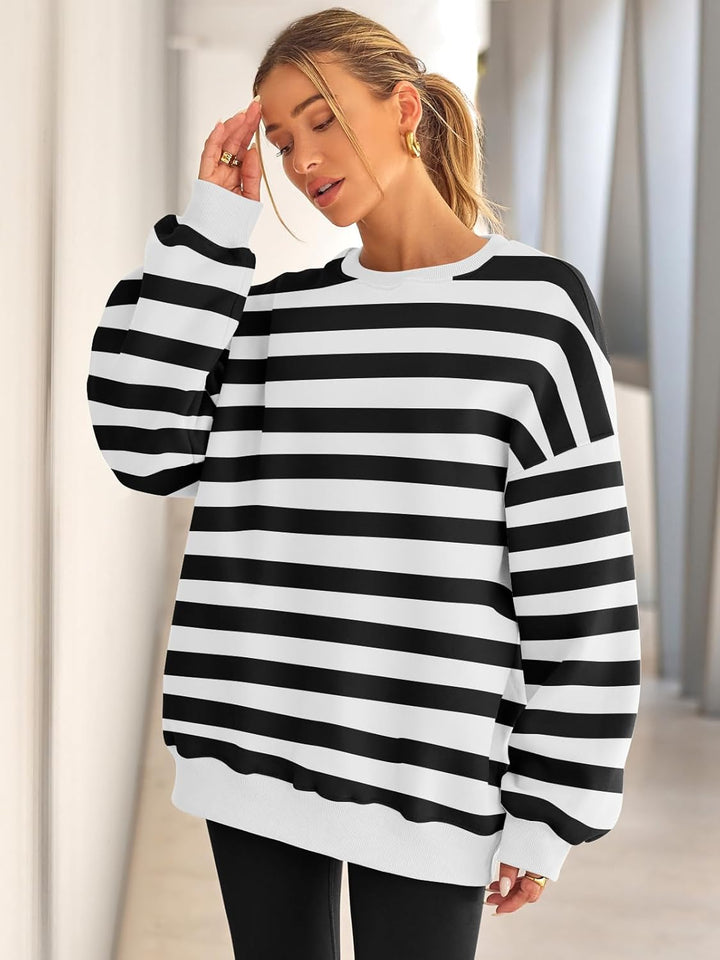 Comfortable Oversized Women's Sweater - Ella-Apricot-S-State of Style
