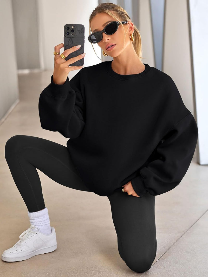 Comfortable Oversized Women's Sweater - Ella-Apricot-S-State of Style