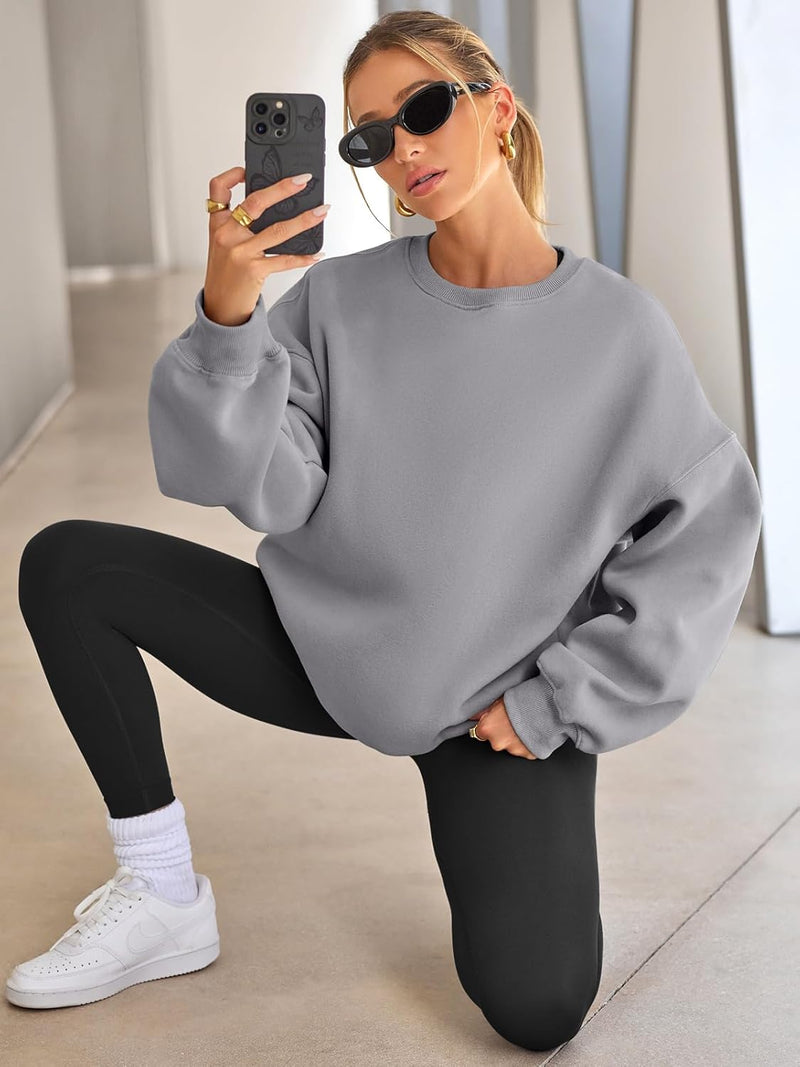 Comfortable Oversized Women's Sweater - Ella-Apricot-S-State of Style