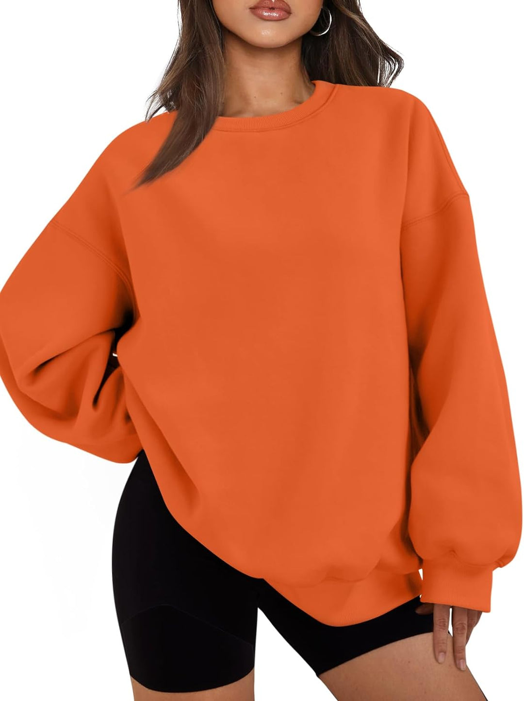 Comfortable Oversized Women's Sweater - Ella-Apricot-S-State of Style