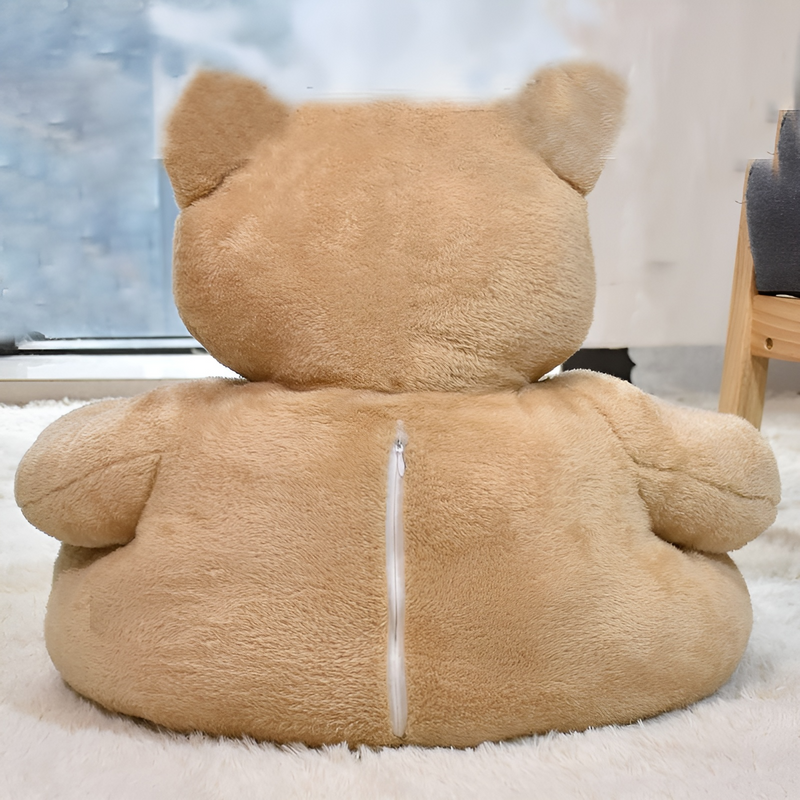 Comfortable Pet Bed - CozyBear-Khaki-Small (suitable for 1-6kg)-State of Style