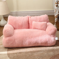 Comfortable Pet Sofa - ComfortNest-Khaki-M - 55 cm-State of Style
