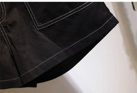 Comfortable Plus-Size Women's Denim Shorts – Stylish & Breathable-Black-5XL-State of Style