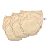 Comfortable Potty Training Underwear - TotTrainer-Beige (3 pieces)-Medium (8-11kg)-State of Style