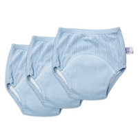Comfortable Potty Training Underwear - TotTrainer-Blue (3 pieces)-Medium (8-11kg)-State of Style