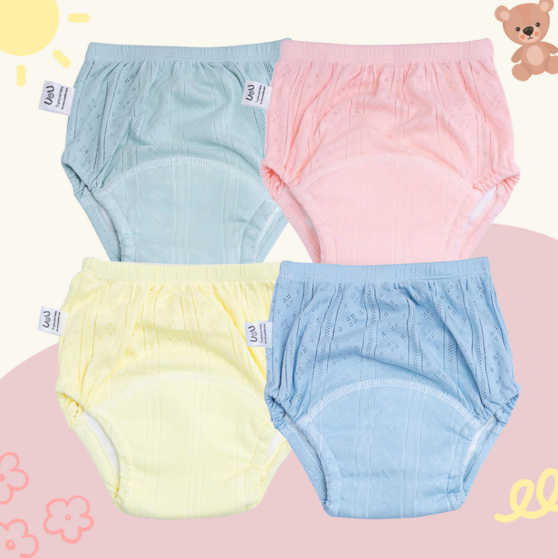 Comfortable Potty Training Underwear - TotTrainer-Pink (3 pieces)-Medium (8-11kg)-State of Style