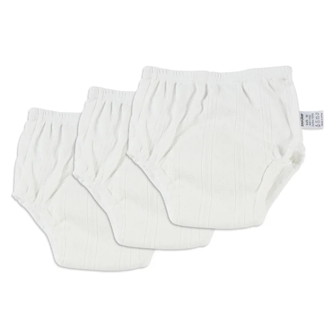Comfortable Potty Training Underwear - TotTrainer-White (3 pieces)-Medium (8-11kg)-State of Style