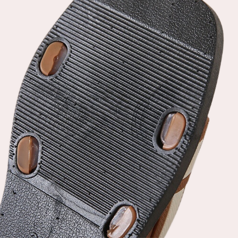 Comfortable Sandals for Women - Isla-Beige-2.5-State of Style