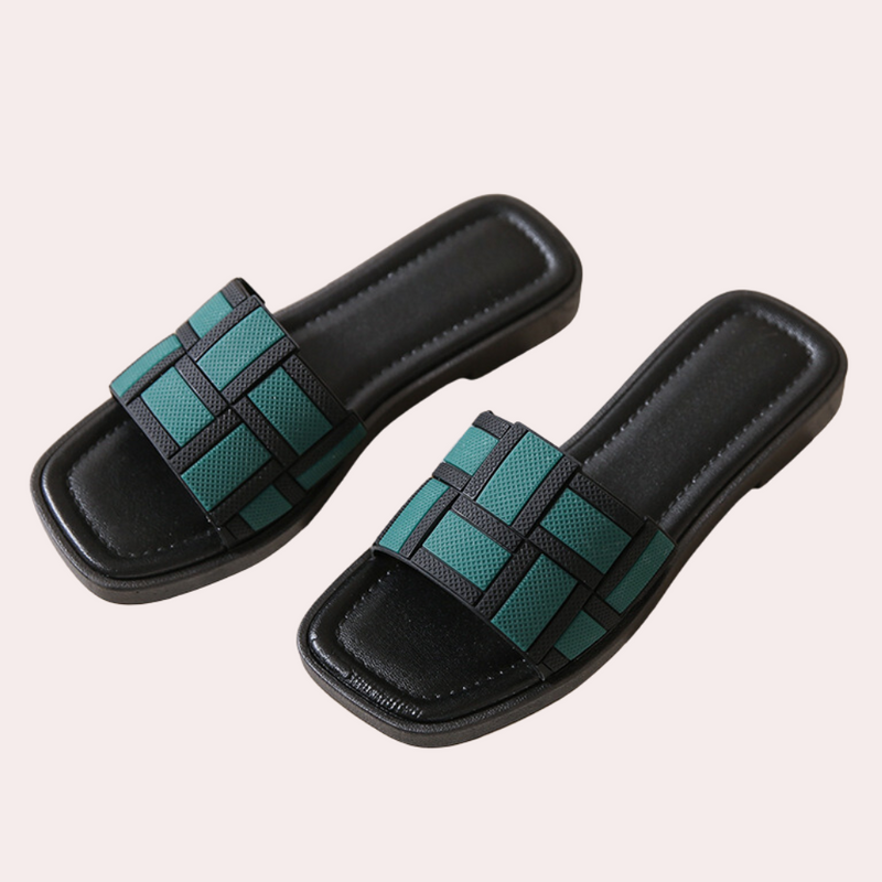 Comfortable Sandals for Women - Isla-Green-2.5-State of Style