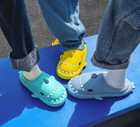 Comfortable Shark Slippers for the Whole Family – Marley-Blue-6-7T-State of Style