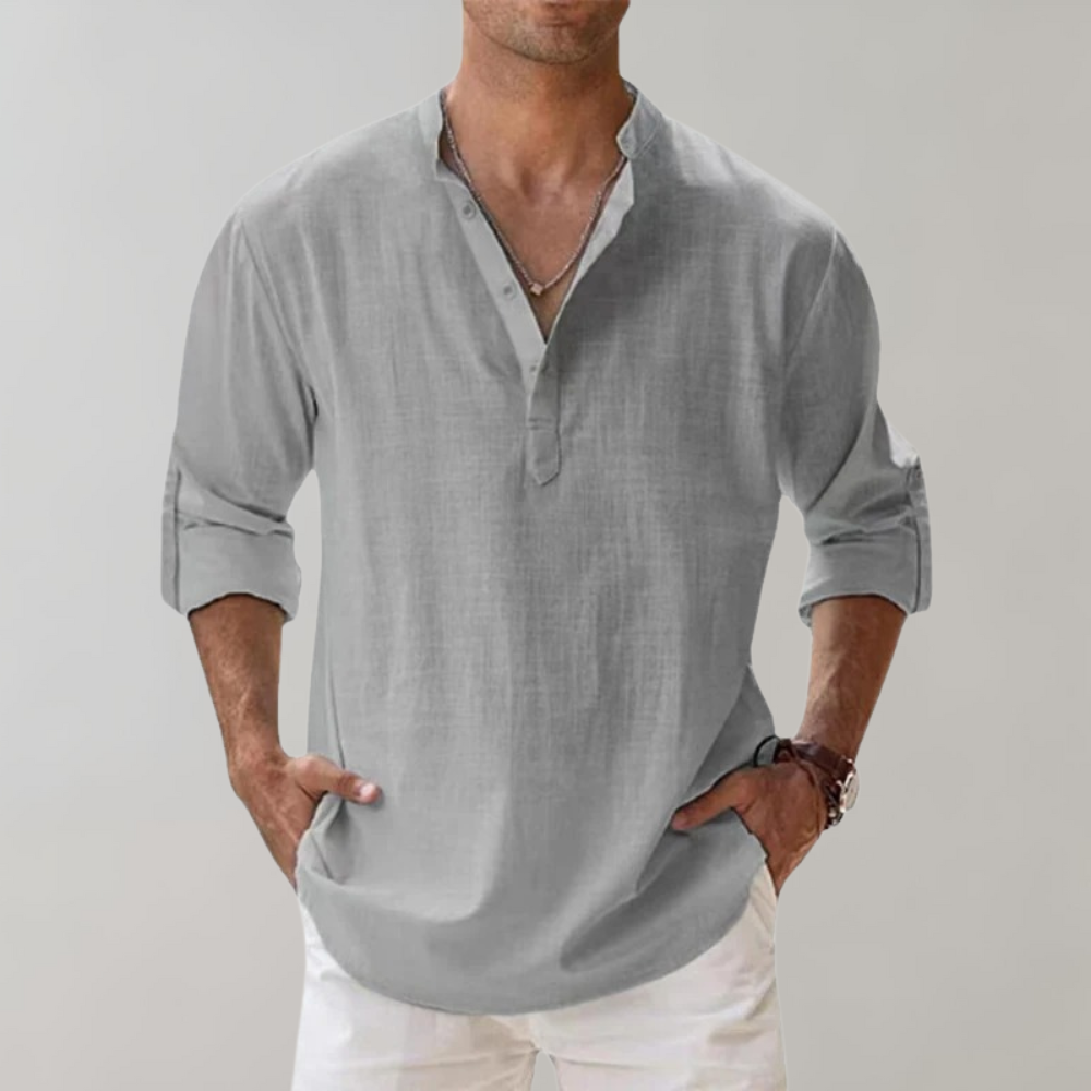 Comfortable Shirt for Men - Florian-Grey-S-State of Style