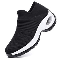 Comfortable Shoes with Orthopedic Sole – Supportive & Breathable-Black White-4.5-State of Style