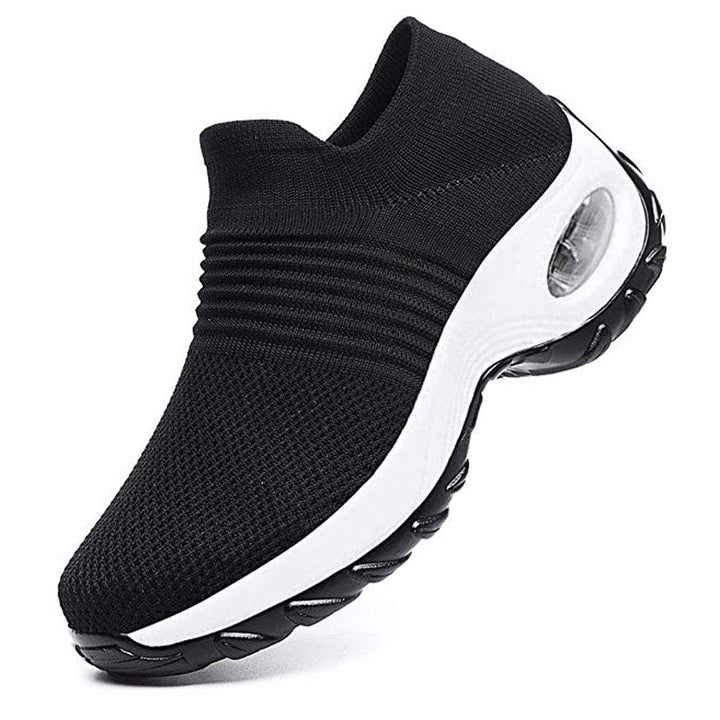 Comfortable Shoes with Orthopedic Sole – Supportive & Breathable-Black White-4.5-State of Style