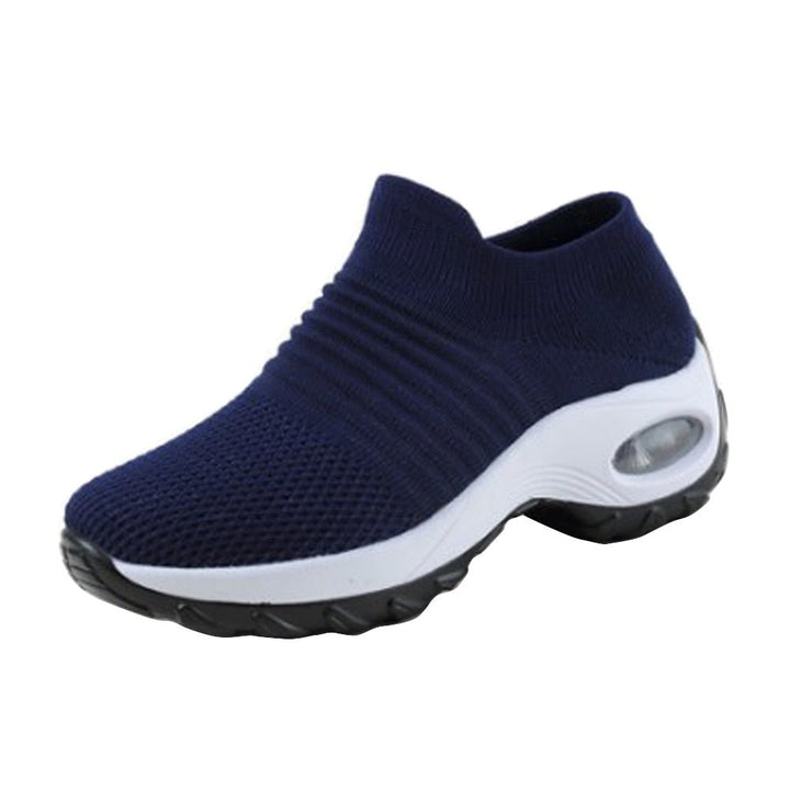 Comfortable Shoes with Orthopedic Sole – Supportive & Breathable-Blue White-4.5-State of Style
