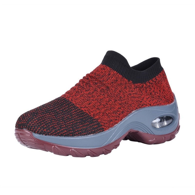 Comfortable Shoes with Orthopedic Sole – Supportive & Breathable-Red-4.5-State of Style