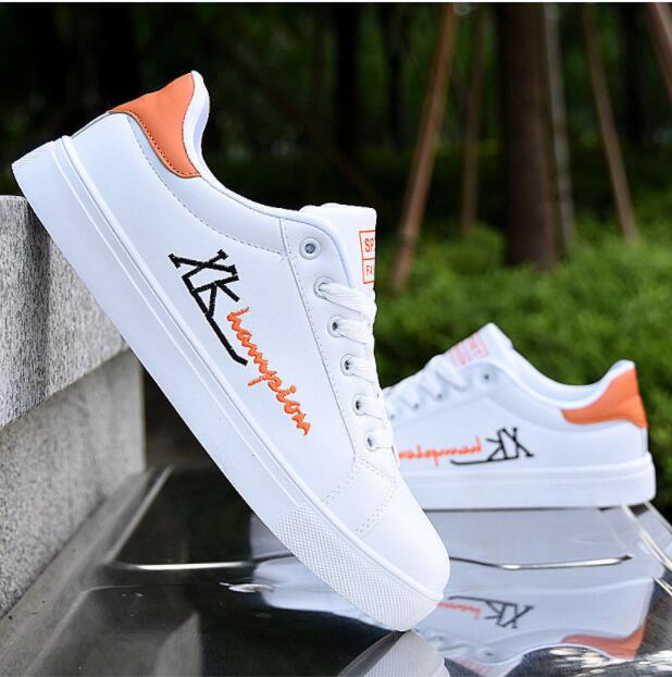 Comfortable Sneakers for Women – Stylish & Supportive Footwear-White Orange-8.0-State of Style