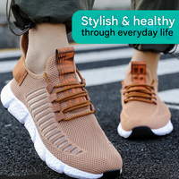 Comfortable Sneakers - VitalSteps-Black-5-State of Style