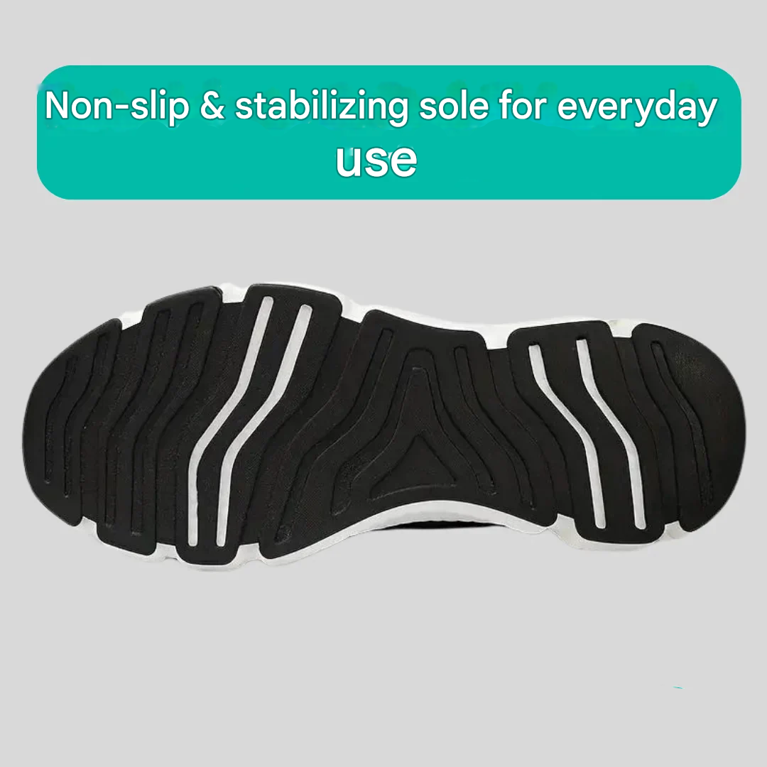 Comfortable Sneakers - VitalSteps-Black-5-State of Style