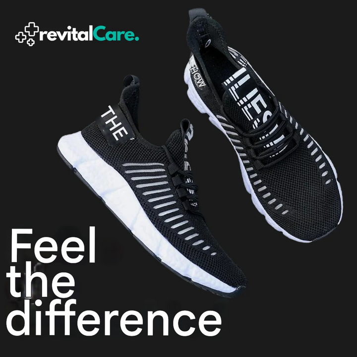 Comfortable Sneakers - VitalSteps-Black-5-State of Style