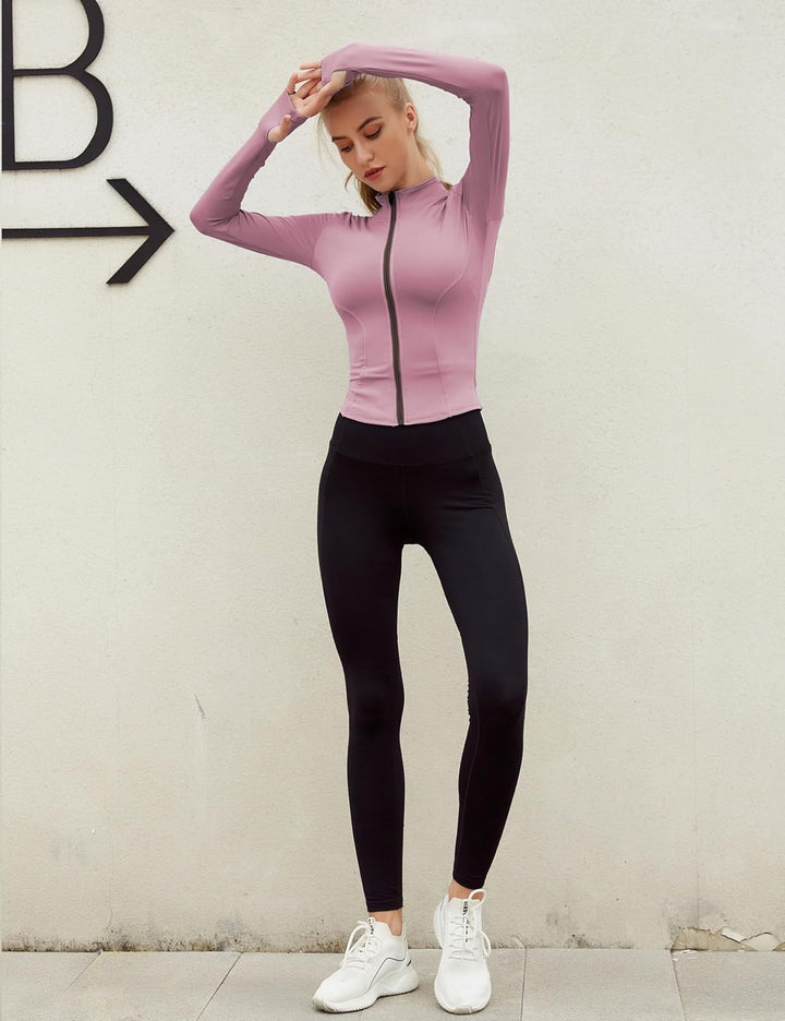 Comfortable Sports Jacket - FlexiMove-Apricot-XS-State of Style