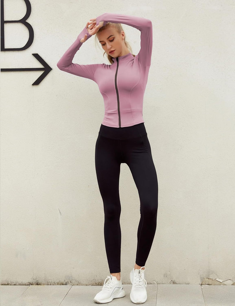 Comfortable Sports Jacket - FlexiMove-Apricot-XS-State of Style