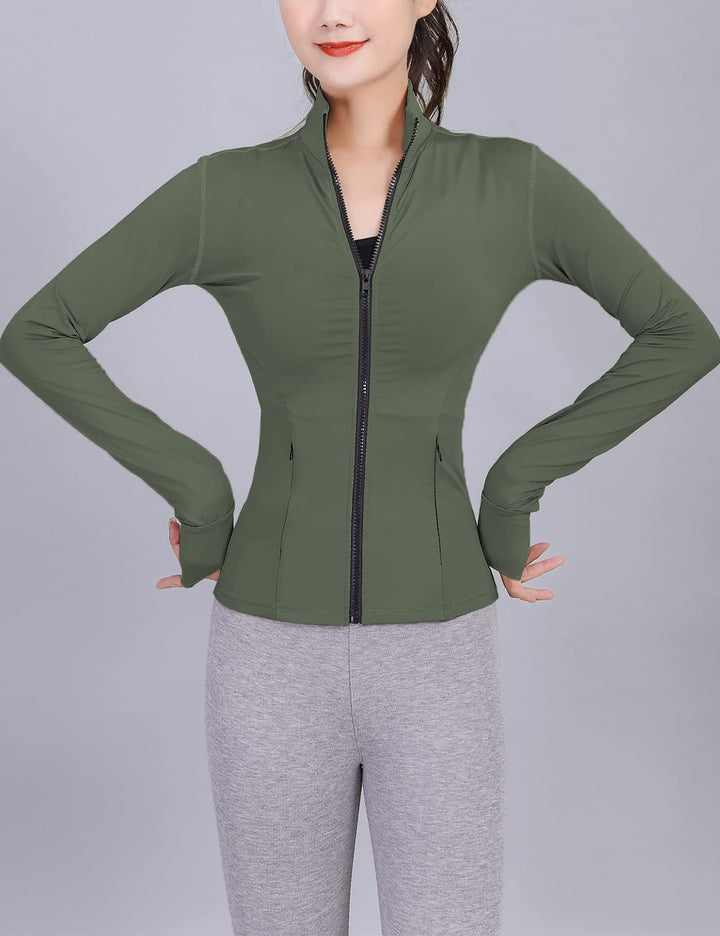 Comfortable Sports Jacket - FlexiMove-Apricot-XS-State of Style