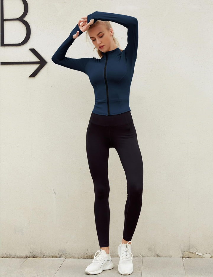 Comfortable Sports Jacket - FlexiMove-Apricot-XS-State of Style