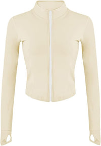 Comfortable Sports Jacket - FlexiMove-Apricot-XS-State of Style