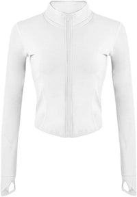 Comfortable Sports Jacket - FlexiMove-White-XS-State of Style