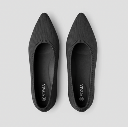 Comfortable Spring/Summer Ballerinas – Mila-Black-4.5-State of Style