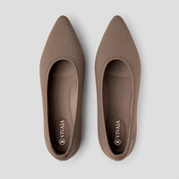Comfortable Spring/Summer Ballerinas – Mila-Brown-4.5-State of Style