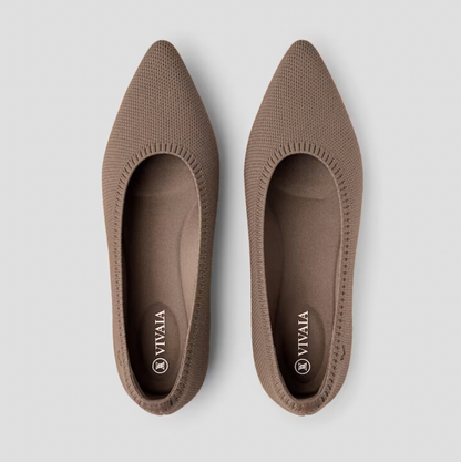 Comfortable Spring/Summer Ballerinas – Mila-Brown-4.5-State of Style