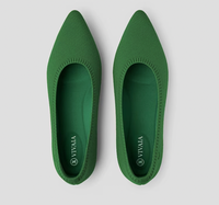 Comfortable Spring/Summer Ballerinas – Mila-Dark green-4.5-State of Style
