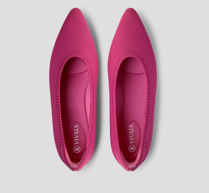 Comfortable Spring/Summer Ballerinas – Mila-Pink-4.5-State of Style