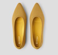 Comfortable Spring/Summer Ballerinas – Mila-Yellow-4.5-State of Style