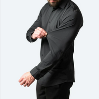 Comfortable Stretch Shirt - Lucas-White-S-State of Style