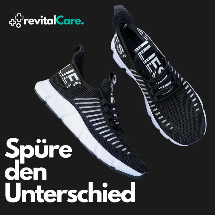 Comfortable, Stylish, and Supportive Sneakers - VitalSteps-Black-6-State of Style