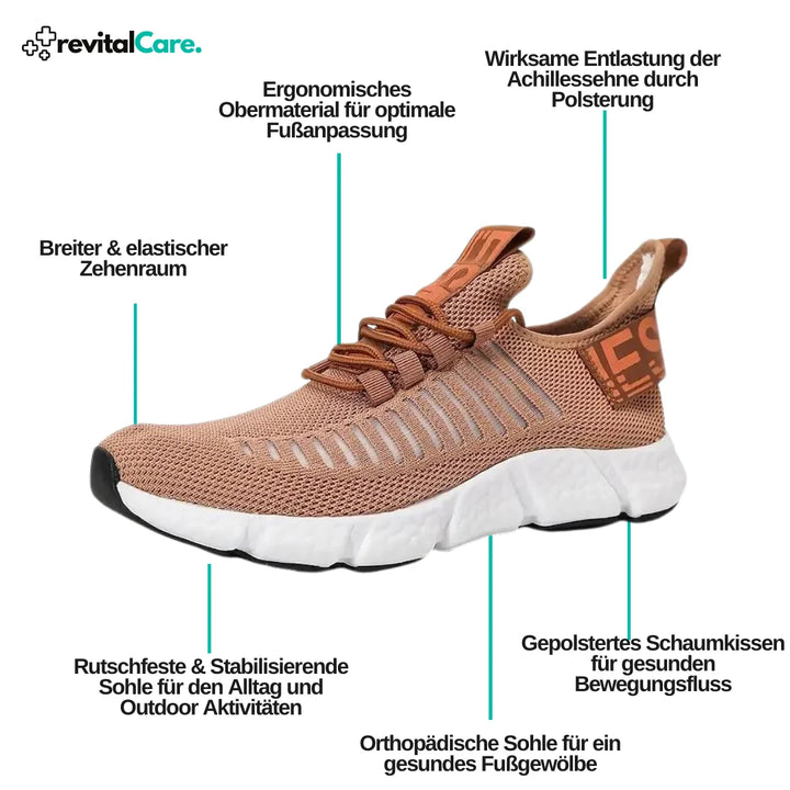 Comfortable, Stylish, and Supportive Sneakers - VitalSteps-Black-6-State of Style
